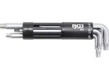 Bgs Set Di Chiavi Offset Extra Lunghe Con Profilo A T (Per Torx) Con Foro T10 - T50 8 Pezzi - 805