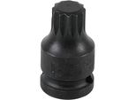 Bgs Kraft Bit Presa Quadra 12,5 Mm (1/2") Interno Multidente (Per Xzn) M16 - 5381-M16"
