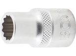 Chiave A Bussola Dodecagonale | Azionamento Quadrato 12,5 Mm (1/2") | Sw 12 Mm"