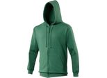 Giacca Con Cappuccio / Pullover Con Cappuccio / Felpa Con Cappuccio Con Zip RW180 (S) (Rosso Fuoco)