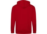 Awdis Giacca Con Cappuccio / Pullover Con Cappuccio / Felpa Con Cappuccio Con Zip RW180 (L) (Blu Turchese)