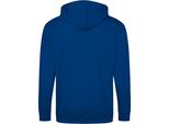 Awdis Giacca Con Cappuccio / Pullover Con Cappuccio / Felpa Con Cappuccio Con Zip RW180 (L) (Grigio Acciaio)