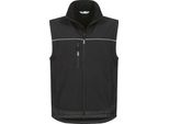 Gilet In Softshell Hen Taglia Xxxl Nero Elysee