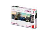 Dino Puzzle Panoramico Parigi Collage 2000 Pezzi