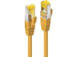 Lindy 47668 Lindy Cavo Patch Cat6A RJ45 S/Ftp Cat7 Lszh Cavo Gelb 15M