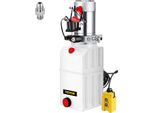 Pompa Idraulica Vevor 6L Pompa Ribaltabile A Semplice Effetto Da 0,37 A 5,5 Kw Con Serbatoio Metallico Da 6L Telecomando Con Cavo Da 4,5 M