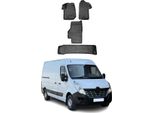 2010-2021 Renault Master Tappetini Tpe Nero 4 Pz