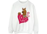 Scooby Doo - Felpa "Love Heart"" Da Uomo BI53391 (3XL) (Bianco)"