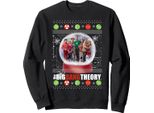 The Big Bang Theory - Felpa Da Uomo - Design Natalizio BI53543 (Xl) (Nero)