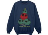 The Nightmare Before Christmas - Felpa Per Ragazzi BI53521 (116) (Marineblau)