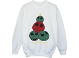The Nightmare Before Christmas - Felpa Per Ragazzi BI53521 (104) (Bianco)
