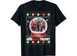 The Big Bang Theory - T-Shirt Da Uomo - Design Natalizio BI53595 (M) (Nero)