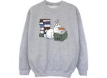 Frozen Ii - Felpa Da Bambino BI53612 (104) (Grigio Sport)
