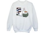 Frozen Ii - Felpa Per Bambini BI53612 (116) (Bianco)