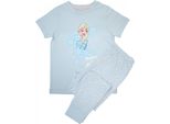 Frozen - Pigiama "Sogno Di Magia"" Con Pantaloni Lunghi Per Bambina A Maniche Corte BI53900 (116) (Azzurro)"