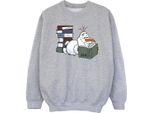 Frozen Ii - Felpa Per Bambina BI53985 (116) (Grigio)