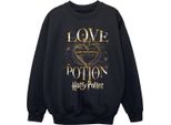 Harry Potter - Felpa Per Ragazze BI54010 (104) (Nero)