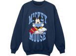 Disney - Felpa Per Ragazze BI54058 (152-158) (Blu Scuro)