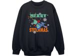 Lilo & Stitch - Felpa "Merry Stitchmas"" Per Bambina BI54171 (152-158) (Nero)"