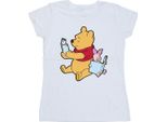 Winnie The Pooh - Maglietta Da Donna BI54406 (L) (Bianco)