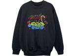 Toy Story - Felpa Per Ragazzi - Design Natalizio BI54536 (128) (Nero)