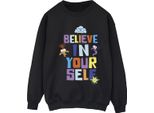 Inside Out 2 - Felpa "Believe In Yourself"" Per Donna BI54730 (4XL) (Schwarz)"