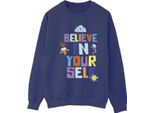 Inside Out 2 - Felpa "Believe In Yourself"" Per Donna BI54730 (5XL) (Blu)"