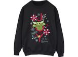 Star Wars Mandalorian - Felpa "Joy To The Galaxy"" Da Donna BI54635 (Xxl) (Nero)"