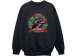 Spider-Man - Felpa "Be Merry"" Da Ragazzo BI54714 (128) (Nero)"
