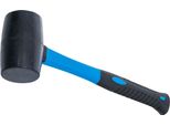 Bgs Mazzuola In Gomma Manico In Fibra Di Vetro Testa Nera Ø 50 Mm 250 G - 1960