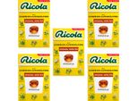 Ricola Caramelle Alle Erbe Originali Senza Zucchero In Confezione Da 50G Confezione Da 5