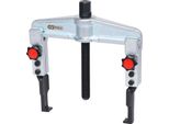 Ks Tools Estrattore Universale A Sgancio Rapido A 2 Bracci Con Ganci Allungati Estremamente Sottili 25-130 Mm 120 Mm 2,5T - 620.0065