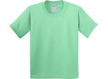Maglietta Gildan Bambino Girocollo, Manica Corta BC482 (Xs) (Verde Menta)