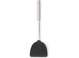 Brabantia Wok Turner Spatola Da Cucina In Silicone, Acciaio Inox 1 Pz