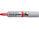 Marcatore Per Lavagna Bianca Pentel Maxiflo MWL5W, 8 Mm, Rosso