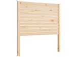 Vidaxl Testiera 106X4X100 Cm In Legno Di Pino Massiccio