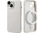 Custodia Iphone 14 Custodia Protettiva Colore Backcover Met Magsafe Tpu Beige Imoshion