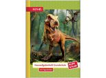 Roth 89491 Roth Hausaufgabenheft T-Rex Welt Klipp & Klar Liniert A5 Ohne Rand, 96 Blatt