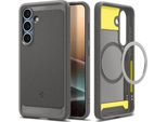 Spigen Rugged Armor Magsafe Samsung Galaxy S25 Grigio Marmo