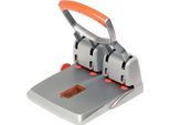 Rapid HDC150 Perforatore E Accessori 150 Fogli Rosso, Argento