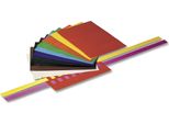 Folia Flechtbl„Tter, Ungummiert, 100 Blatt, Farbig Sortiert