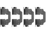 4X Hella 8DZ 355 203-411 Kit Accessori Pastiglie Freno A Disco Posteriore Per Renault Megane Iii Grandtour (KZ0/1) ScéNic Iii (JZ0/1) Grand ScÉNic Iii (JZ0/1)