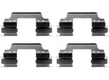 Hella 8DZ 355 203-141 Kit Di Accessori Per Pastiglie Dei Freni A Disco Anteriori Adatto A MERCEDES-BENZ Citan Delivery Van (415) Citan Estate / Tourer (415) Citan Mixto (415)
