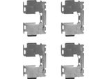 Hella 8DZ 355 203-901 Kit Accessori Pastiglie Freno A Disco Asse Posteriore