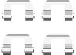 Hella 8DZ 355 205-031 Kit Di Accessori Pastiglie Freno A Disco Anteriore Per Kia Cerato (Ld) Cerato Notchback (Ld)