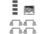 Hella 8DZ 355 204-371 Kit Accessori Pastiglie Freno A Disco Anteriore Per Land Rover Range Rover Sport (L320) Range Rover Iii (L322) Discovery Iv (L319)