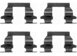 Hella 8DZ 355 203-751 Kit Di Accessori Per Pastiglie Del Freno A Disco Posteriore Per Renault Koleos (Hy) Per Nissan X-TRAIL (T30) Per Infiniti Fx