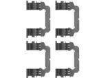 Hella 8DZ 355 204-621 Kit Di Accessori Per Pastiglie Dei Freni A Disco Anteriori Per Nissan Patrol Gr V Suv (Y61) Patrol Gr V Flatbed / Chassis (Y61)