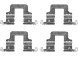 Hella Pagid 8DZ 355 204-851 Kit Di Accessori, Pastiglia Per Freni A Disco - K0381 - Impianto Frenante: Lucas - Per Audi E Altri