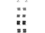Hella 8DZ 355 203-861 Kit Di Accessori Per Pastiglie Del Freno A Disco Anteriore Per Toyota Rav 4 Ii (CLA2, XA2, ZCA2, ACA2)